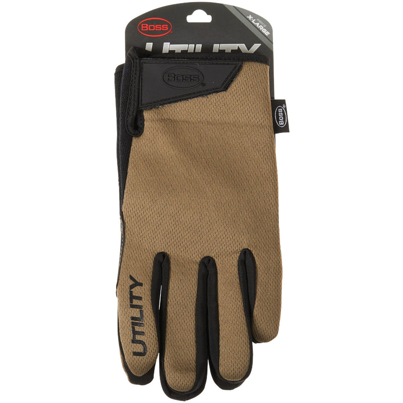 Boss Men's XL Synthetic Leather Utility Performance Glove