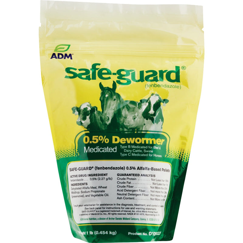 ADM Safe-Guard 1 Lb. Multi-Species Dewormer