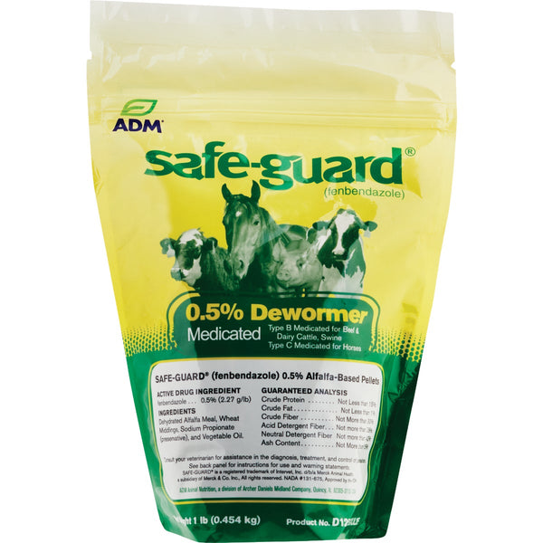 ADM Safe-Guard 1 Lb. Multi-Species Dewormer