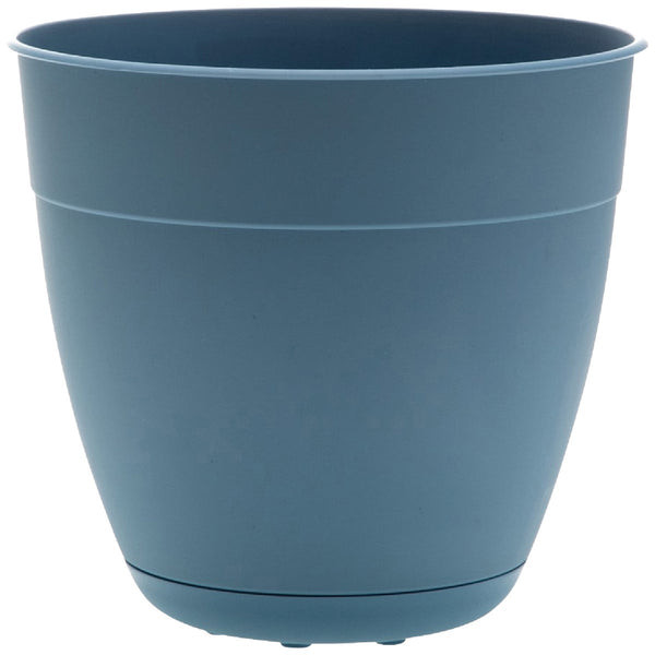 Bloem Ocean Series Dayton 5.75 In. H. x 5.5 In. Dia. Recycled Ocean Plastic Ocean Blue Planter