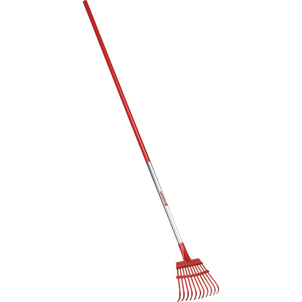 Corona 8 In. Steel Head Shrub Rake with 54 In. Aluminum Handle (11-Tine)