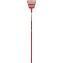 Corona 8 In. Steel Head Shrub Rake with 54 In. Aluminum Handle (11-Tine)