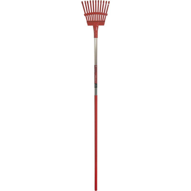 Corona 8 In. Steel Head Shrub Rake with 54 In. Aluminum Handle (11-Tine)