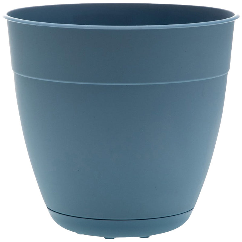 Bloem Ocean Series Dayton 7 In. H. x 7.13 In. Dia. Recycled Ocean Plastic Ocean Blue Planter