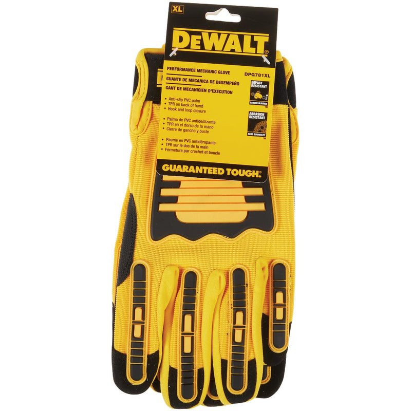 DEWALT Men's XL Synthetic Leather Performance Mechanic Work Glove