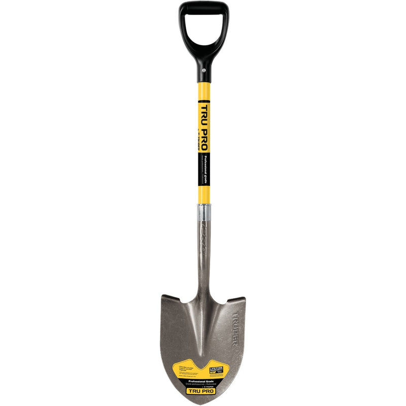 Truper Tru Pro 29 In. Fiberglass D-Handle Round Point Shovel