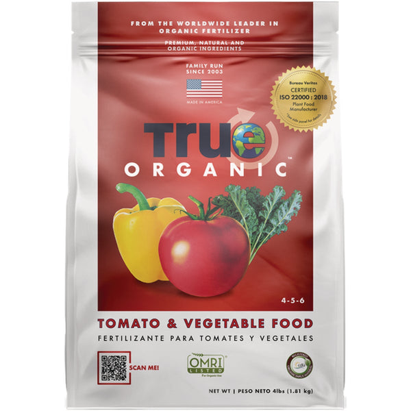 True Organic 4 Lb. 4-5-6 Tomato & Vegetable Dry Plant Food
