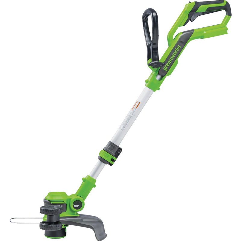 Greenworks 24V 12 In. Cordless Battery String Trimmer & Edger with 2.0 Ah Battery & Charger