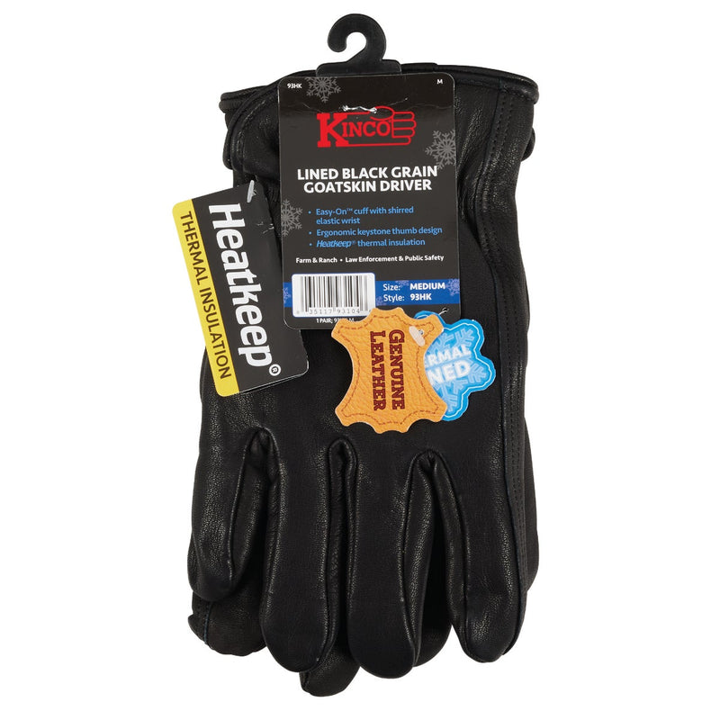 Kinco Men's Medium Full Grain Goatskin Thermal Insulated Winter Work Glove