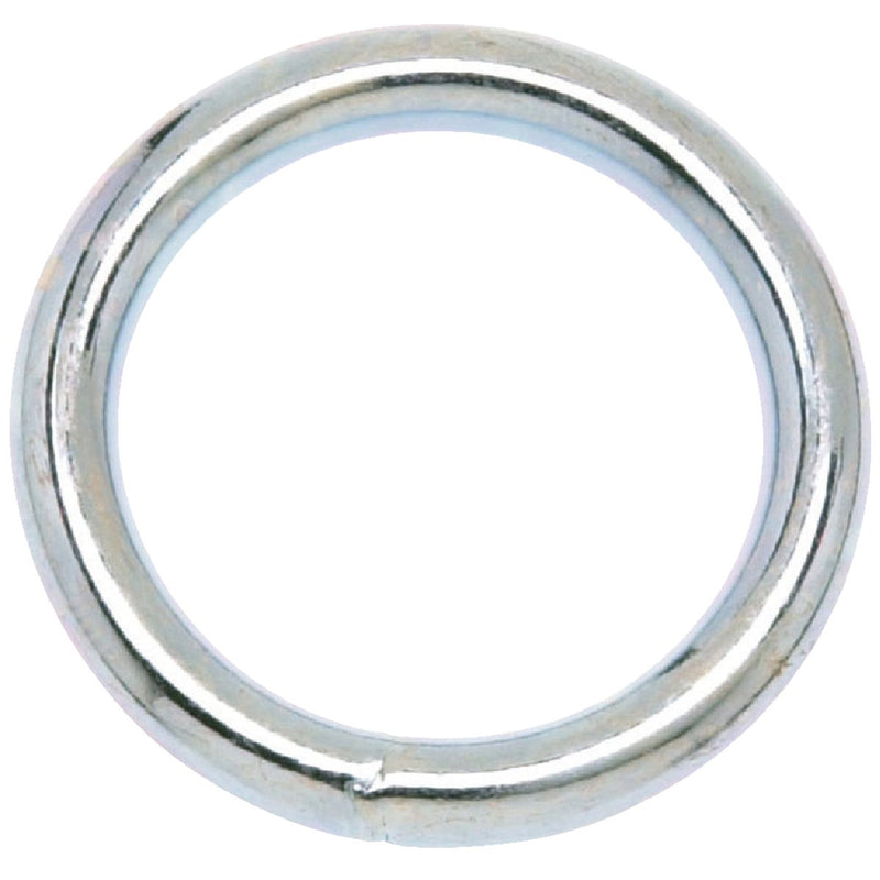 Campbell 1 In. Nickel-Plated Welded Metal Ring