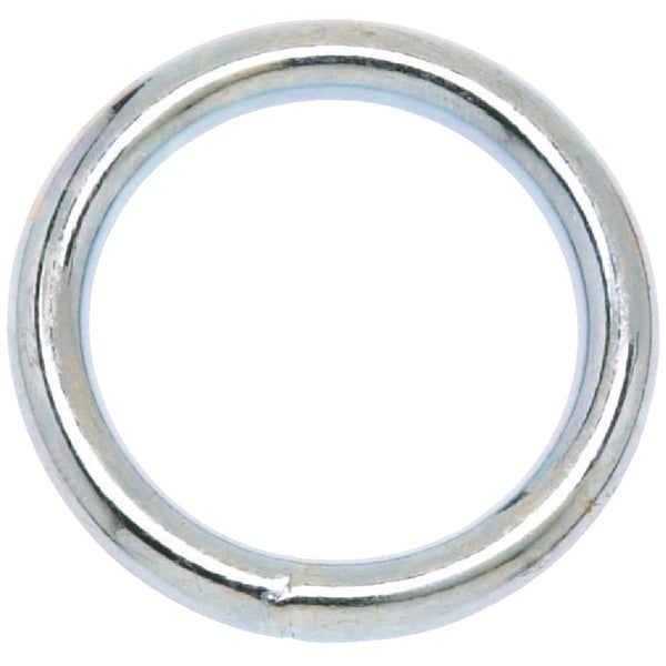 Campbell 1-1/4 In. Nickel-Plated Welded Metal Ring
