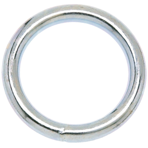 Campbell 1-1/2 In. Nickel-Plated Welded Metal Ring