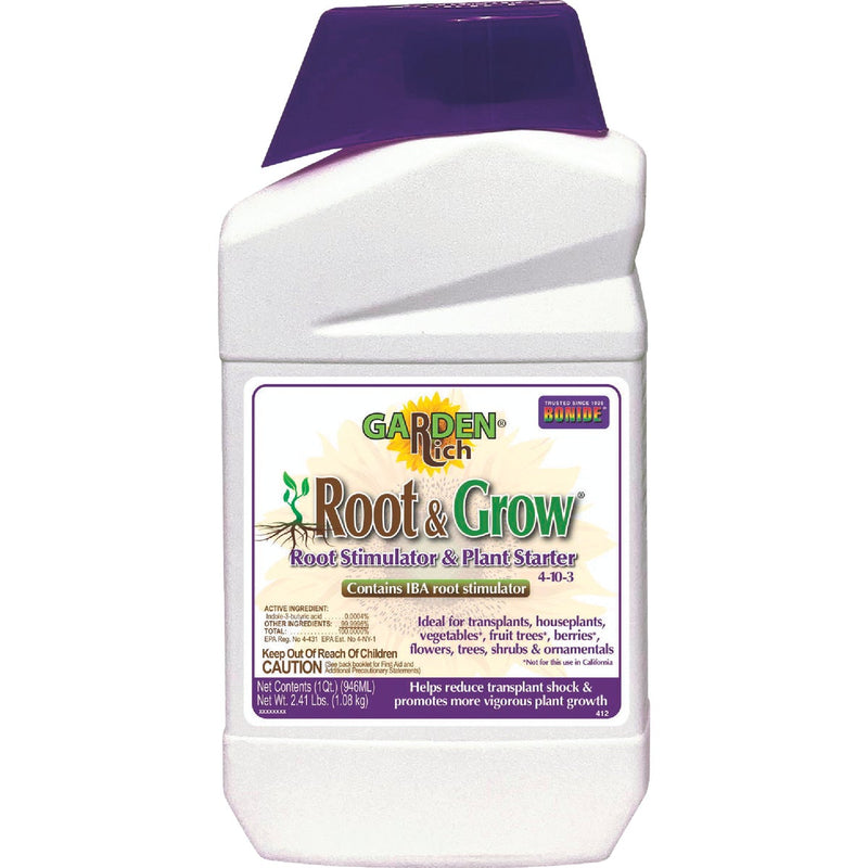 Bonide Root & Grow 1 Qt. 4-10-3 Concentrate Liquid Plant Food