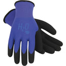 Mud H2O Women's Medium Latex Coated Polyester Cobalt Blue Garden Glove