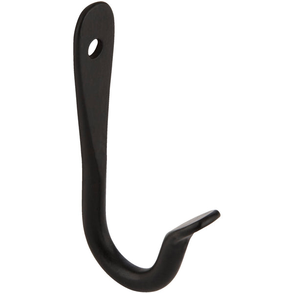 Panacea 3 In. Black Powder-Coated Wrought Iron J-Hook Plant Hanger