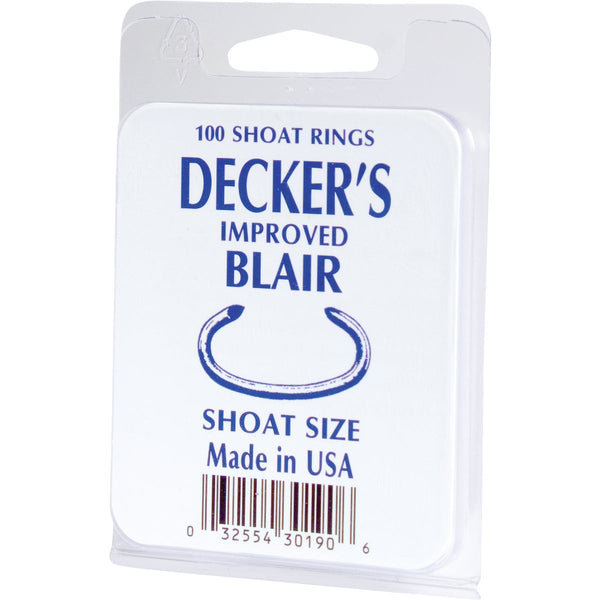 Decker Blair Steel Shoat Ring (100-Pack)