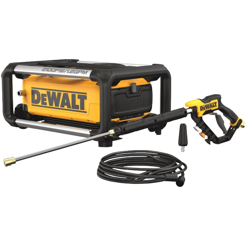 DEWALT 2100 psi 1.2 GPM Cold Water Compact Electric Jobsite Pressure Washer