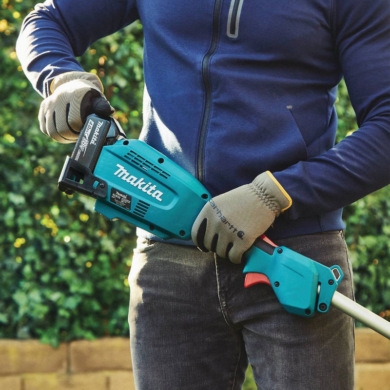 Makita 18V LXT Brushless Cordless Couple Shaft Power Head Kit with 13 In. String Trimmer Attachment