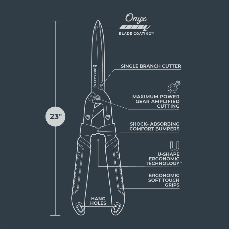 Woodland 23 In. MaxForce Super Duty Hedge Shear