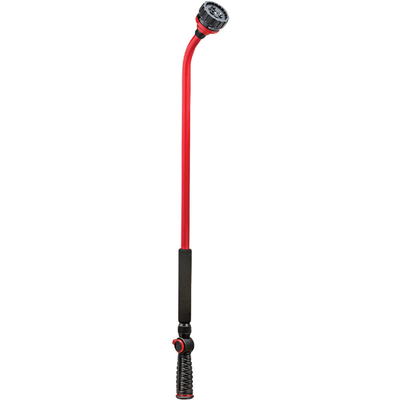 Orbit Pro Flo 33 In. 7-Pattern Turret Water Wand, Red & Black