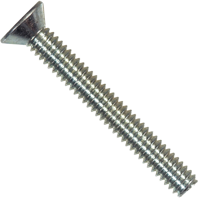 Hillman 1/4 In. 20 tpi 2 In. Flat Head Machine Screw (100 Ct.)