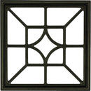 Nuvo Iron 15 In. Square/Diamond Cast Aluminum Gate Insert