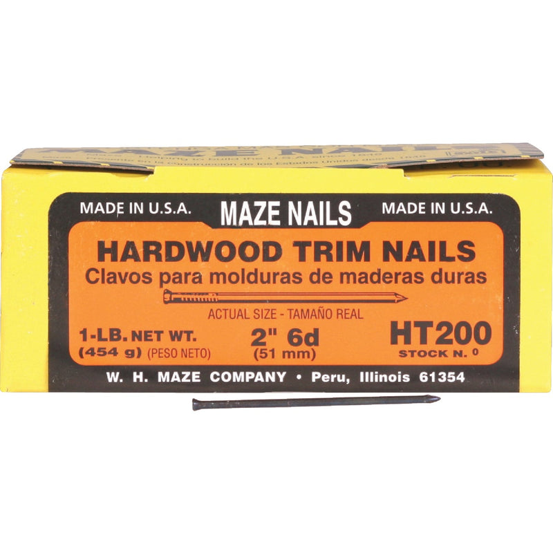 Maze 2 In. Hardwood Trim Nails (454 Ct., 1 Lb.)