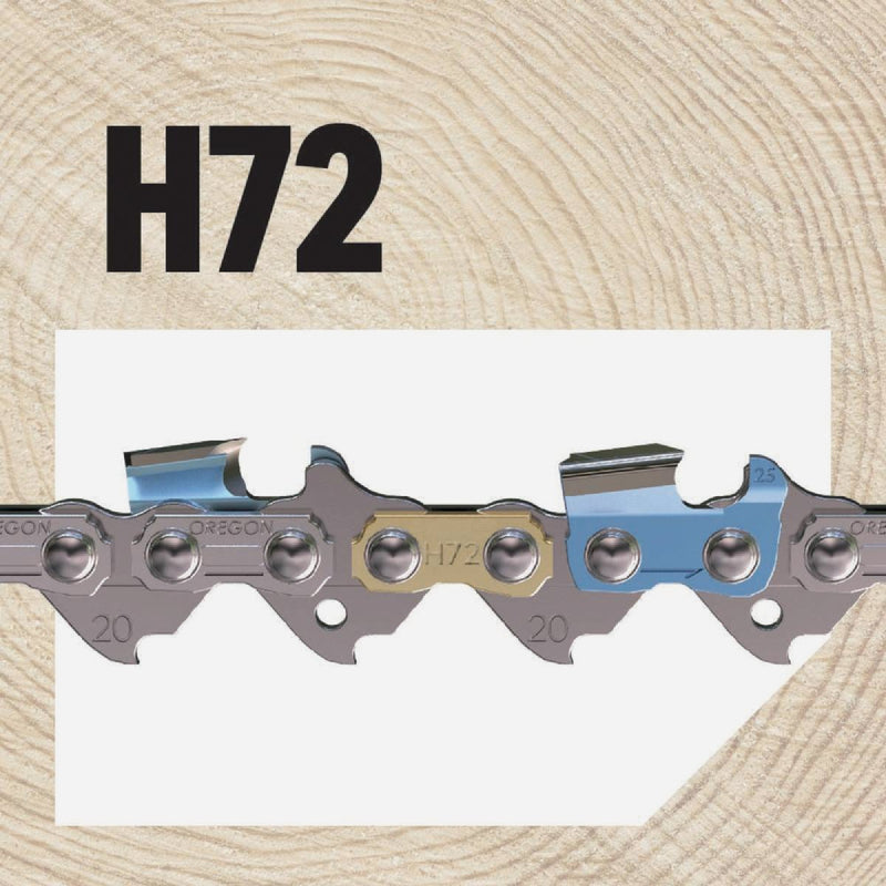 Oregon H72 ControlCut Saw Chain for 18 in. Bar - 72 Drive Links - fits Echo, Craftsman, Homelite, Poulan, Husqvarna, Makita and others