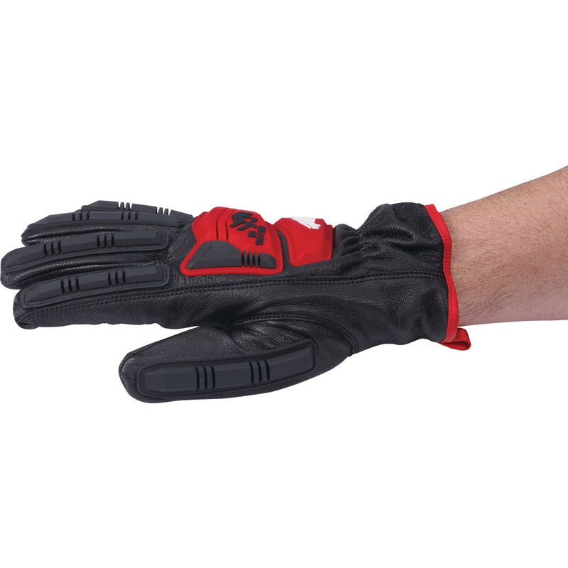 Milwaukee Impact Cut Level 5 Unisex Large Goatskin Leather Work Gloves