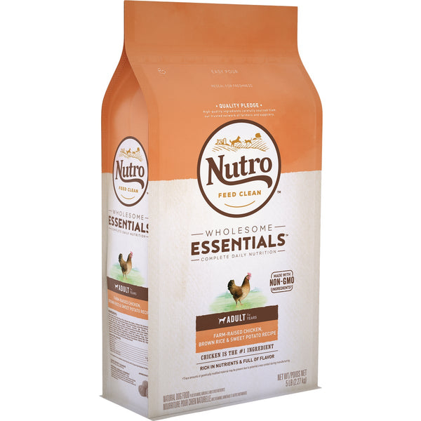 Nutro Wholesome Essentials 5 Lb. Chicken, Brown Rice, & Sweet Potato Adult Dry Dog Food