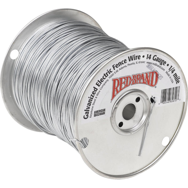 Keystone Red Brand 1/2-Mile x 14 Ga. Steel Electric Fence Wire