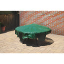 Do it Best  6 Ft. x 6 Ft. Poly Fabric Green Lawn Cleanup Tarp