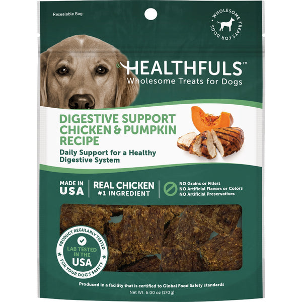 Healthfuls Digestive Support Chicken Recipe Dog Treat, 6 Oz.