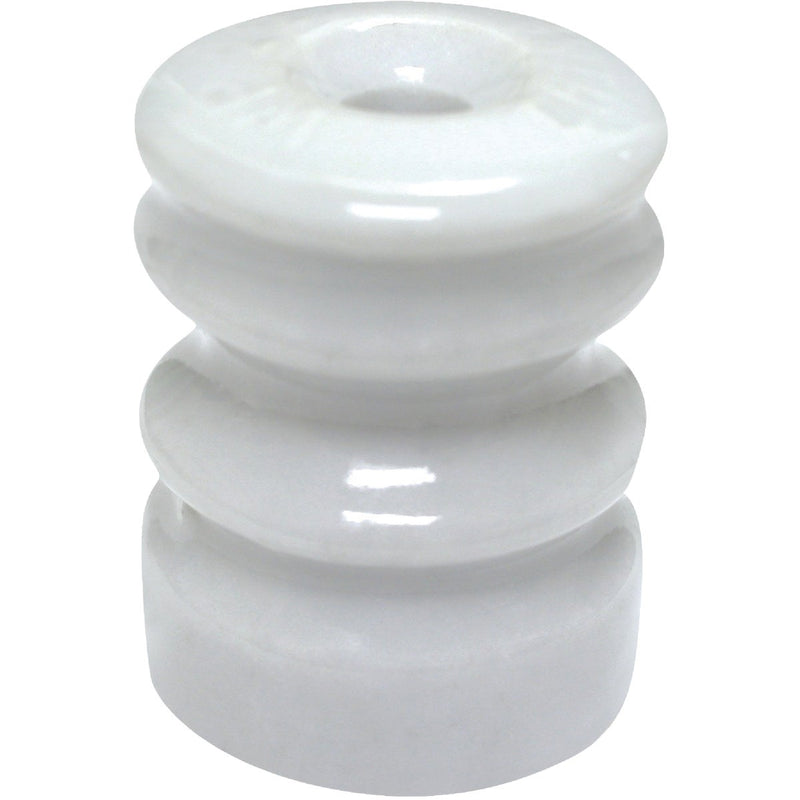 Dare Nail-On White Porcelain Electric Fence Insulator (25-Pack)