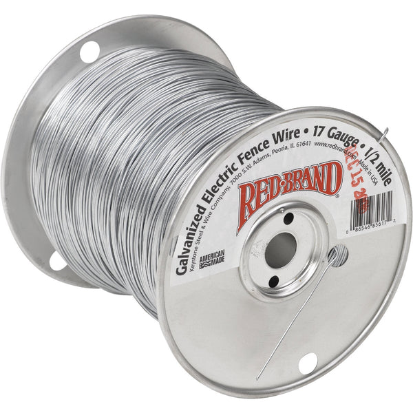 Keystone Red Brand 1/2-Mile x 17 Ga. Steel Electric Fence Wire