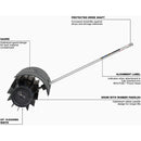 Milwaukee M18 FUEL Rubber Broom Attachment for QUIK-LOK Attachment System