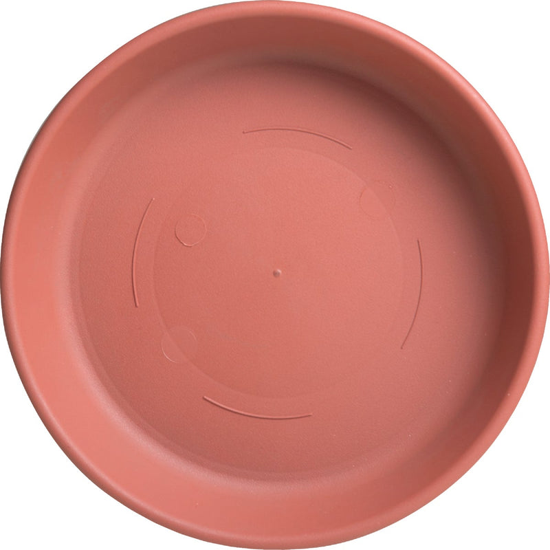 Bloem 8 In. Pebble Stone Poly Classic Flower Pot Saucer