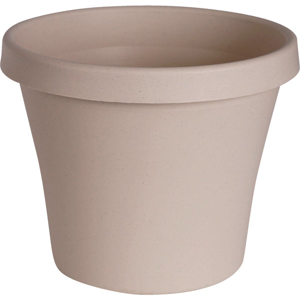 Bloem 12 In. Dia. Pebble Stone Poly Classic Flower Pot