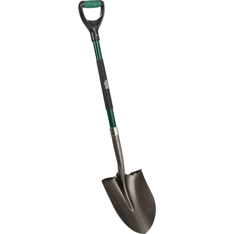 Do it Best 33 In. Fiberglass D-Handle Round Point Shovel