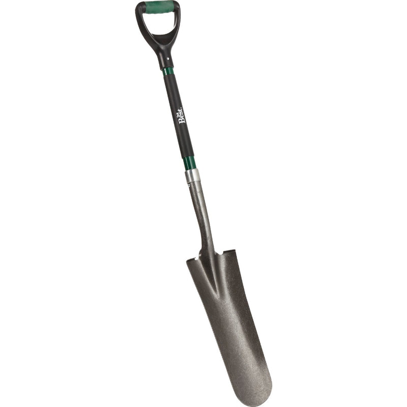 Do it Best 28 In. Fiberglass D-Handle Round Point Drain Spade