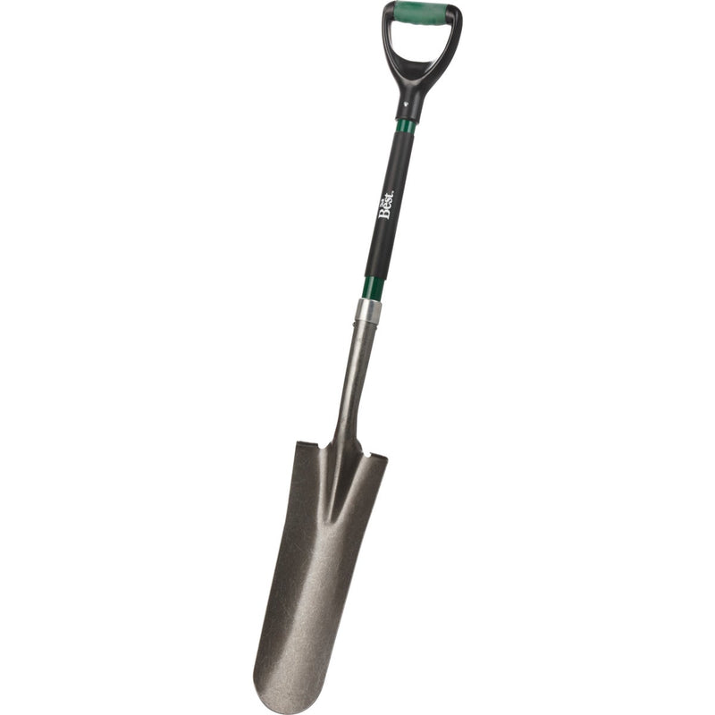 Do it Best 28 In. Fiberglass D-Handle Round Point Drain Spade