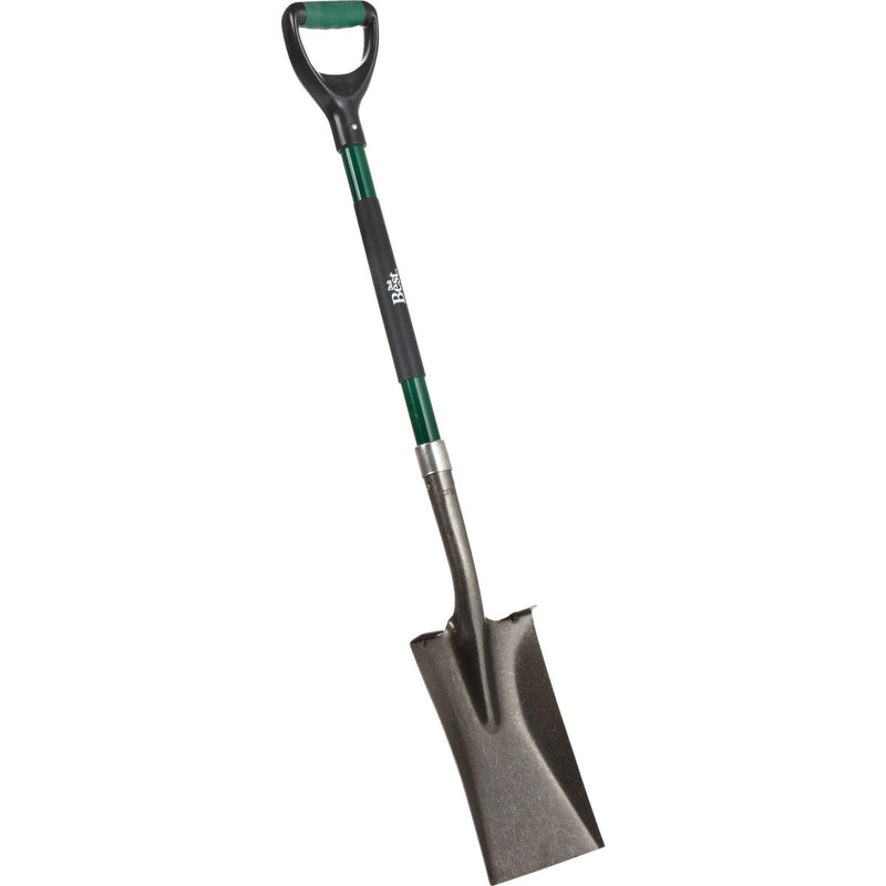 Do it Best 32 In. Fiberglass D-Handle Square Point Garden Spade