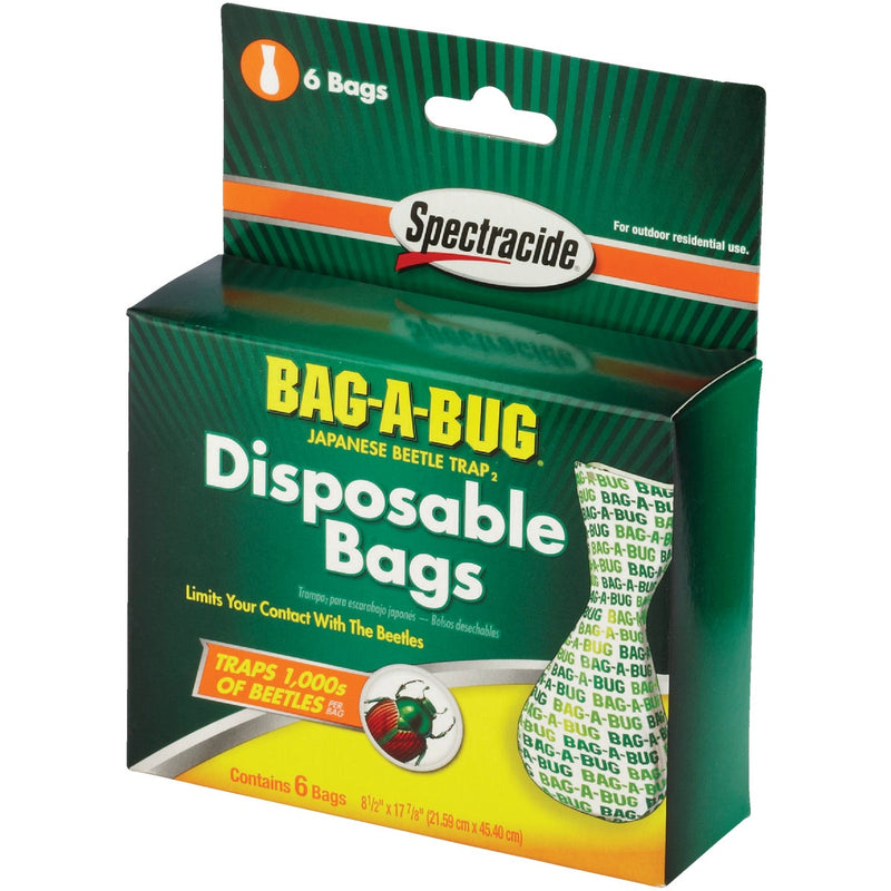 Spectracide Bag-A-Bug Plastic Japanese Beetle Trap Replacement Bag (6-Pack)