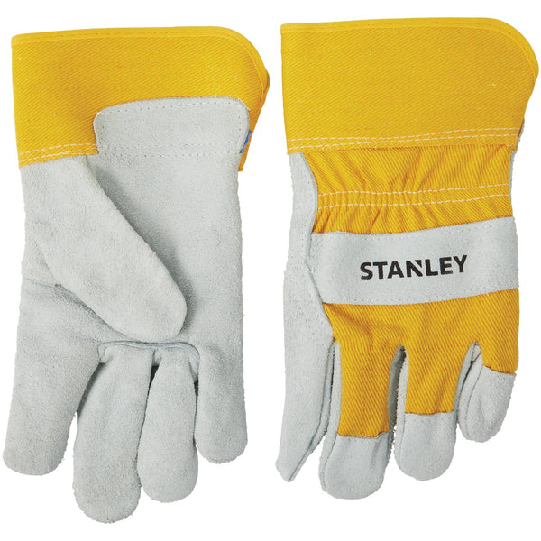 Stanley Men's Large Cowhide Leather Palm Work Glove