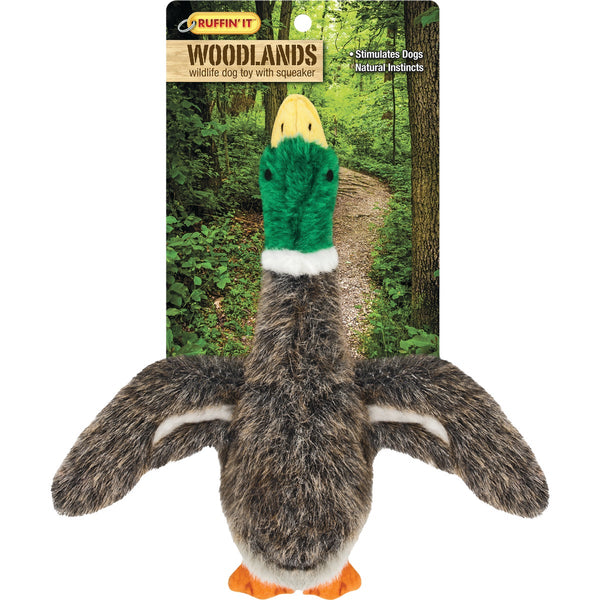 Westminster Pet Woodlands 9 In. Plush Mallard Dog Toy