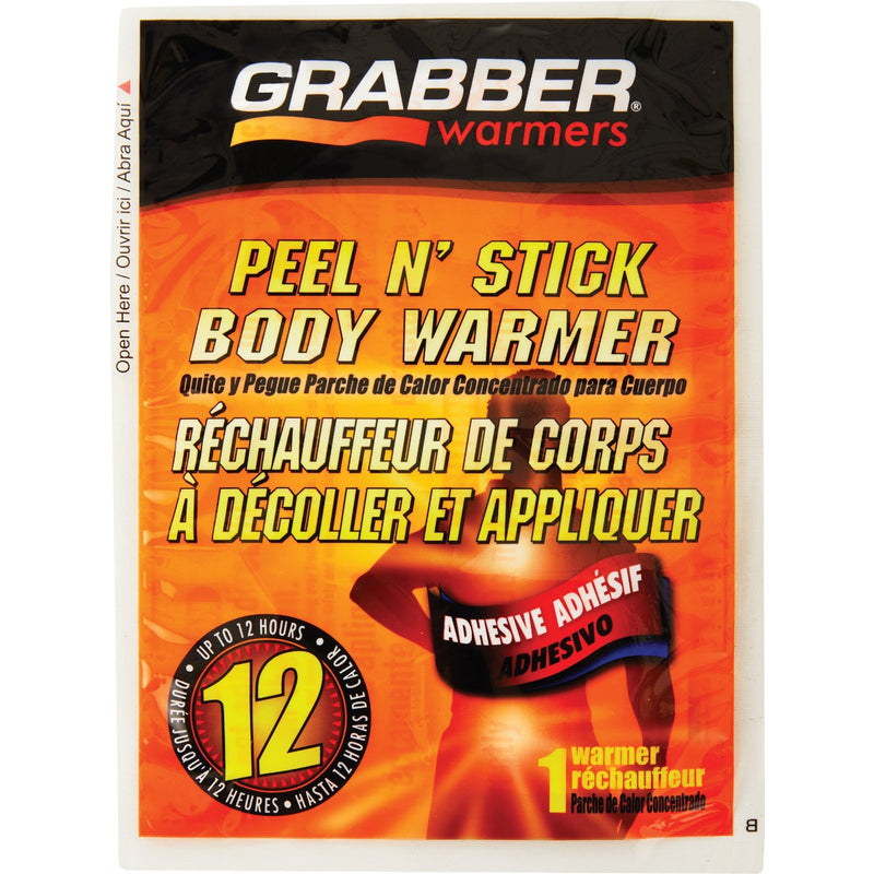 Grabber Disposable Adhesive Body Warmer