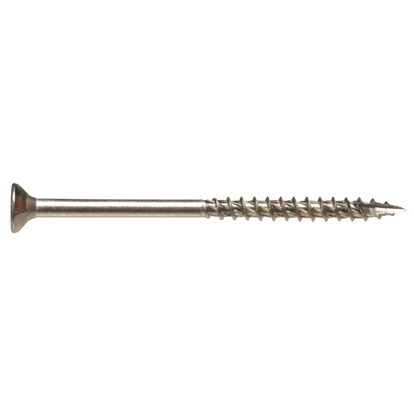 Hillman Power Pro #8 x 1-1/4 In. Bronze Ceramic Flat Head Star Exterior Wood Screw (6000 Ct., 1/4 Keg)