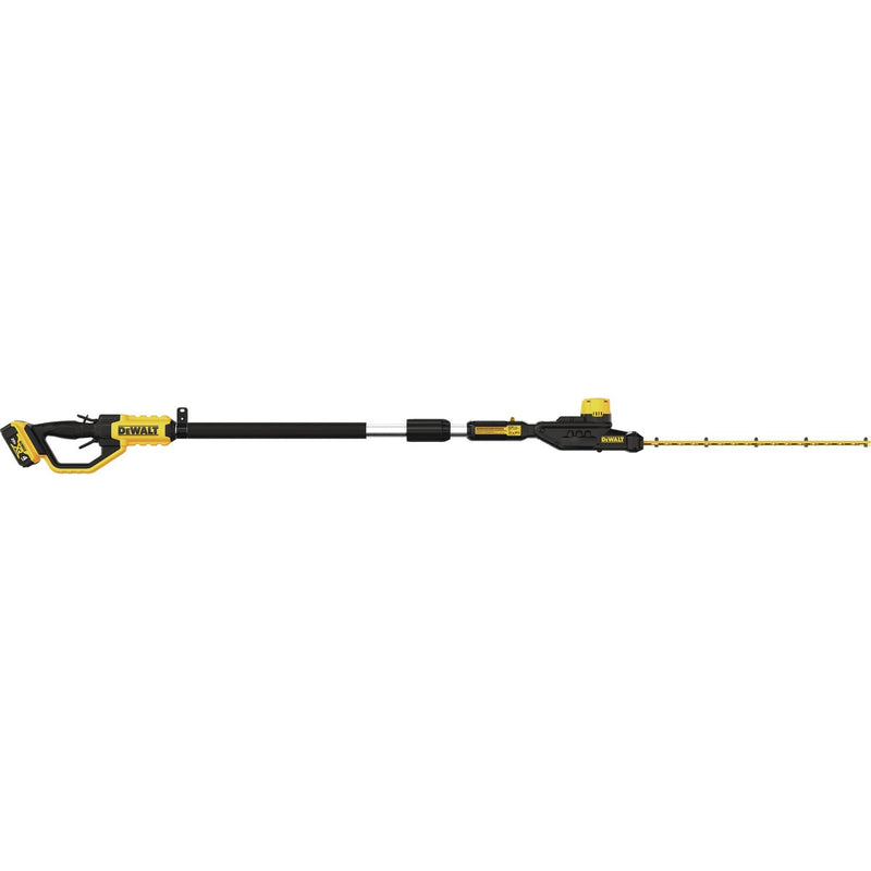 DEWALT 20V MAX Cordless Pole Hedge Trimmer Kit with 4.0 Ah Battery & Charger