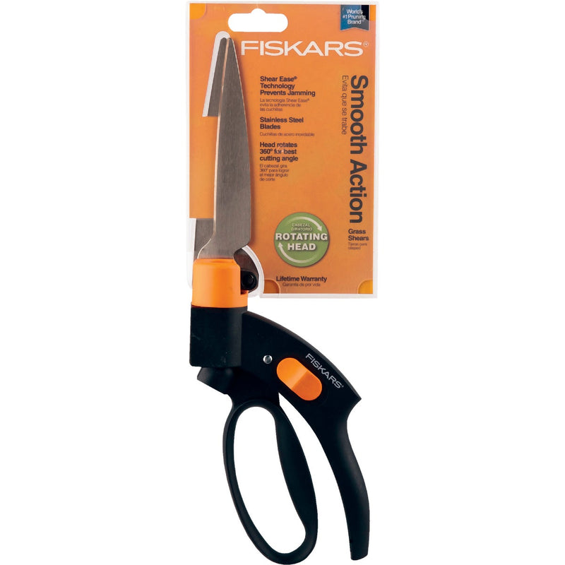 Fiskars Shear Ease Stainless Steel Grass Shear