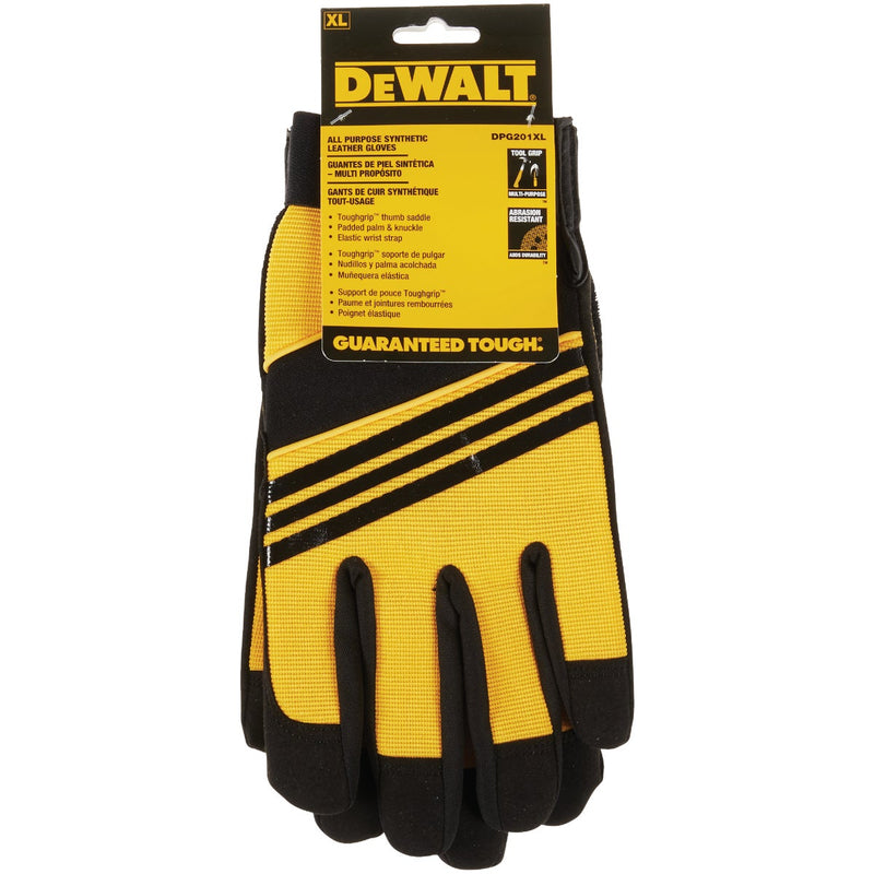 DEWALT Men's XL Synthetic Leather Performance Work Glove